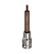 thumbnail image 1 of Uxcell Triple Square Spline Bit Socket 1/2" Drive M5, tamaño métrico, acero S2, cabeza de 12 puntos, adaptador de socket de acero CR-V para reparación de tuercas y tornillos., 1 of 7