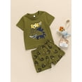 thumbnail image 4 of Kmbangi Children Boy Shorts Suits Cartoon Printed Short-sleeved Tops Shorts, 4 of 9