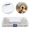 thumbnail image 4 of 165Pcs Flat Head Threaded Insert Nuts Set Carbon Steel M3 M4 M5 M6 M8 Rivet Fastener, 4 of 11
