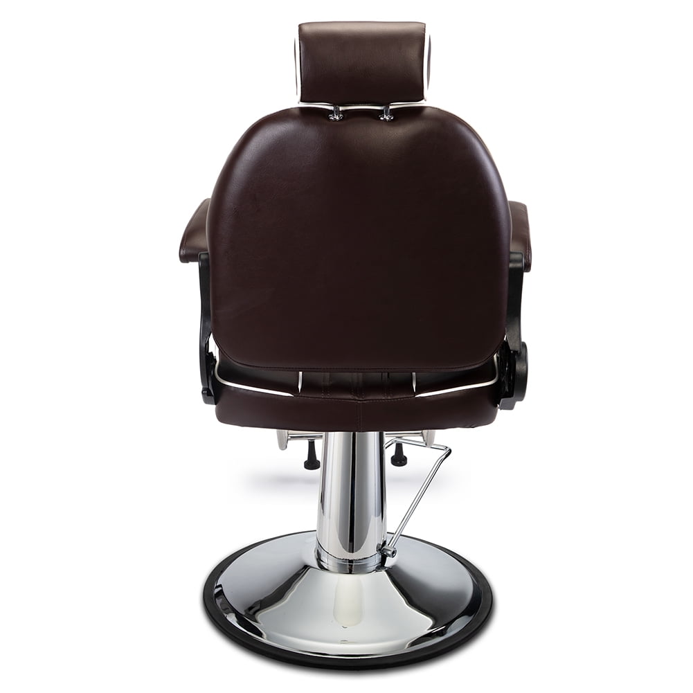 Kepooman Artist Barber Chair, Salon Chair with Headrest Hair Stylist Tattoo Chair Shampoo Salon Equipment, Brown Kepooman Artist Barber Chair, Salon Chair with Headrest Hair Stylist Tattoo Chair Shampoo Salon Equipment, Brown