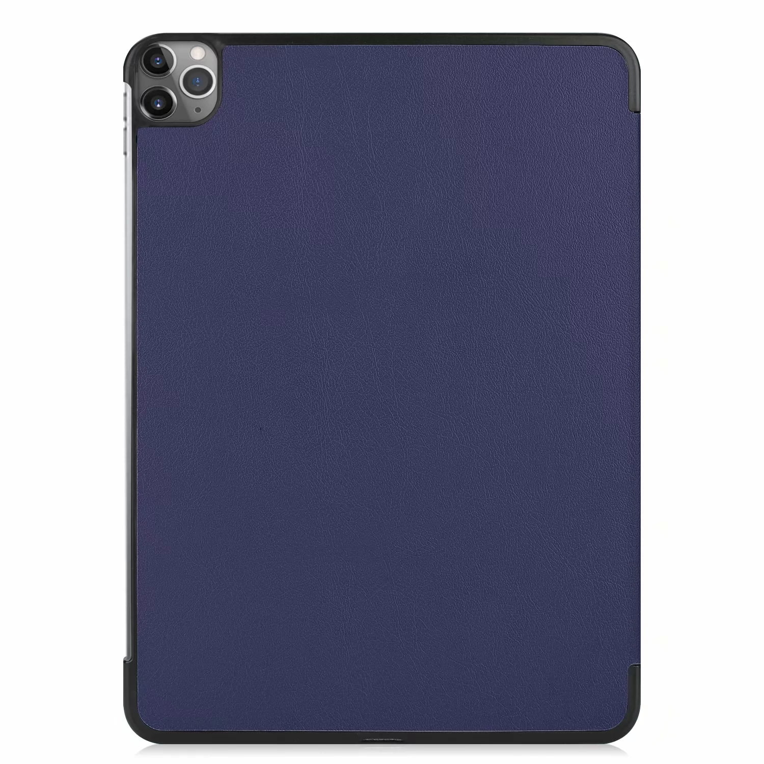 Allytech Case for Apple iPad Pro 12.9-Inch 2020 Model 4th Generation (NOT for 2018 Model), Compatible with Apple Pencil Cover with Auto Wake/Sleep Slim Stand Folio Full Protection, Darkblue