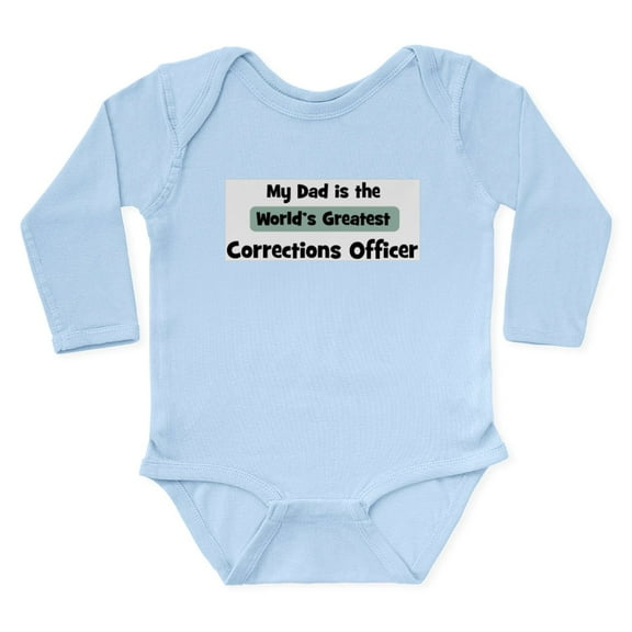 CafePress - Corrections_Officer Body Suit - Long Sleeve Cotton Baby Bodysuit