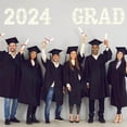 thumbnail image 6 of Graduation Party Decorations 20248 LED Long Light Up Letters 'Grad 2024' And 1 'Doctorial Hat' Graduation Party Decor For Kindergarten Preschool High School College Graduation, 6 of 7