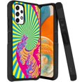 thumbnail image 1 of ANJ+ Rugged Dual Layered Shockproof Slim Hybrid Case + Tempered Glass Cover Compatible with Samsung Galaxy A23 5G - Neo Japanese Wave, 1 of 3