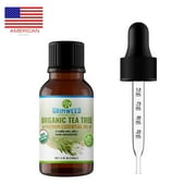 Organic Tea Tree Essential Oil - USDA Certified - Antioxidant, Tract, Clear