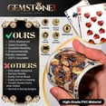 thumbnail image 3 of Baraja de cartas Gemstone Deck premium impermeable de 54 piezas, 3 of 9