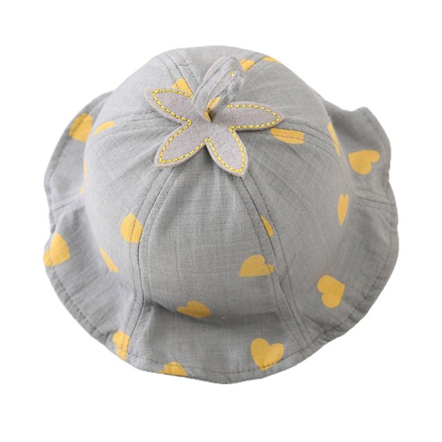 Sombrero Para El Sol Para Bebé, Patrón De Impresión, Sombrero De Cubo, Gorra De Playa Para Niños Para Uso En Exteriores Eigraketly AP007246-01