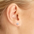 thumbnail image 3 of 14k Yellow Gold 0.40 Ct Diamond Stud Earrings, 3 of 3