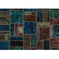 thumbnail image 1 of Ahgly Company Indoor Rectangle Oriental Light Blue Modern Area Rugs, 2' x 5', 1 of 4