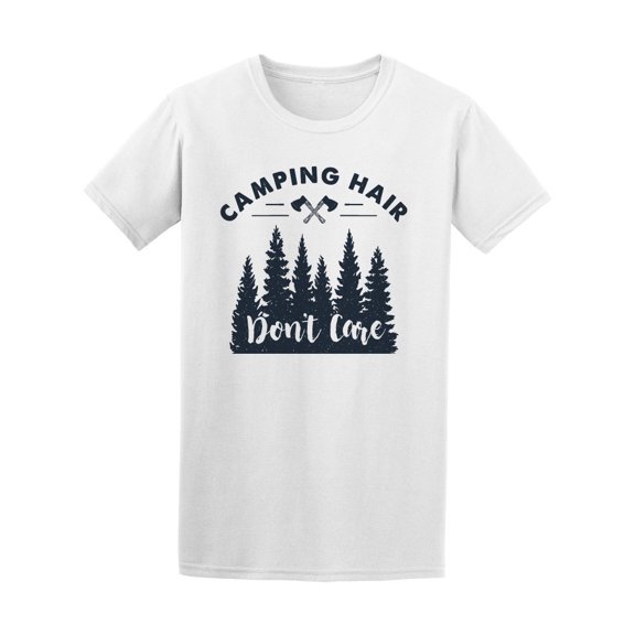 Camping Hair Don't Care Forest Tee Men's -Image by Shutterstock