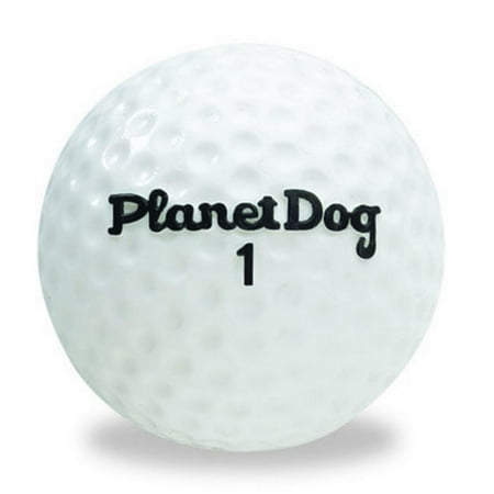 UPC: 0834447005065 | Planet Dog Orbee-Tuff Golf Ball Treat-Dispensing Dog Chew Toy  White  One-Size