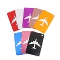 thumbnail image 4 of Aluminum Alloy Travel Luggage Tags Baggage Suitcase Address Tag Label New, 4 of 8