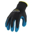 thumbnail image 2 of Coated Gloves, Nylon/Latex Palm, Acrylic Lining, Black/Blue, XL ( 10 ), 2 of 2