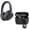 Black, variant on JBuds Lux ANC Wireless Headphones & GO Pop+ Earbuds Audio Bundle Black