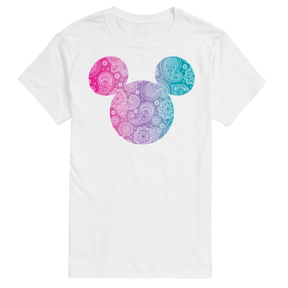 Mickey & Friends - Mickey Bandana Pattern - Men's Short Sleeve Graphic T-Shirt