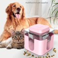 thumbnail image 2 of Comedero para perros, comedero para perros, comedero lento con 4 almohadillas de goma antideslizantes, 2 of 5