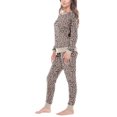 thumbnail image 3 of Honeydew Women's 2-Pc Super Soft Printed Soft Pajama Lounge Set (Beige, S), 3 of 8