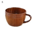 thumbnail image 5 of Joernso Wooden Cup Reusable Tea Coffee Milk Wine Heat Insulation Water Drinkware Gift, 5 of 7