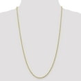 thumbnail image 2 of 14K Yellow Gold 2mm Diamond Cut Rope With Lobster Clasp Chain 22 IN, 2 of 6