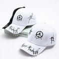 thumbnail image 3 of Men Women Baseball Cap with Ring Hip Hop Fashion Pattern Hat, 3 of 8