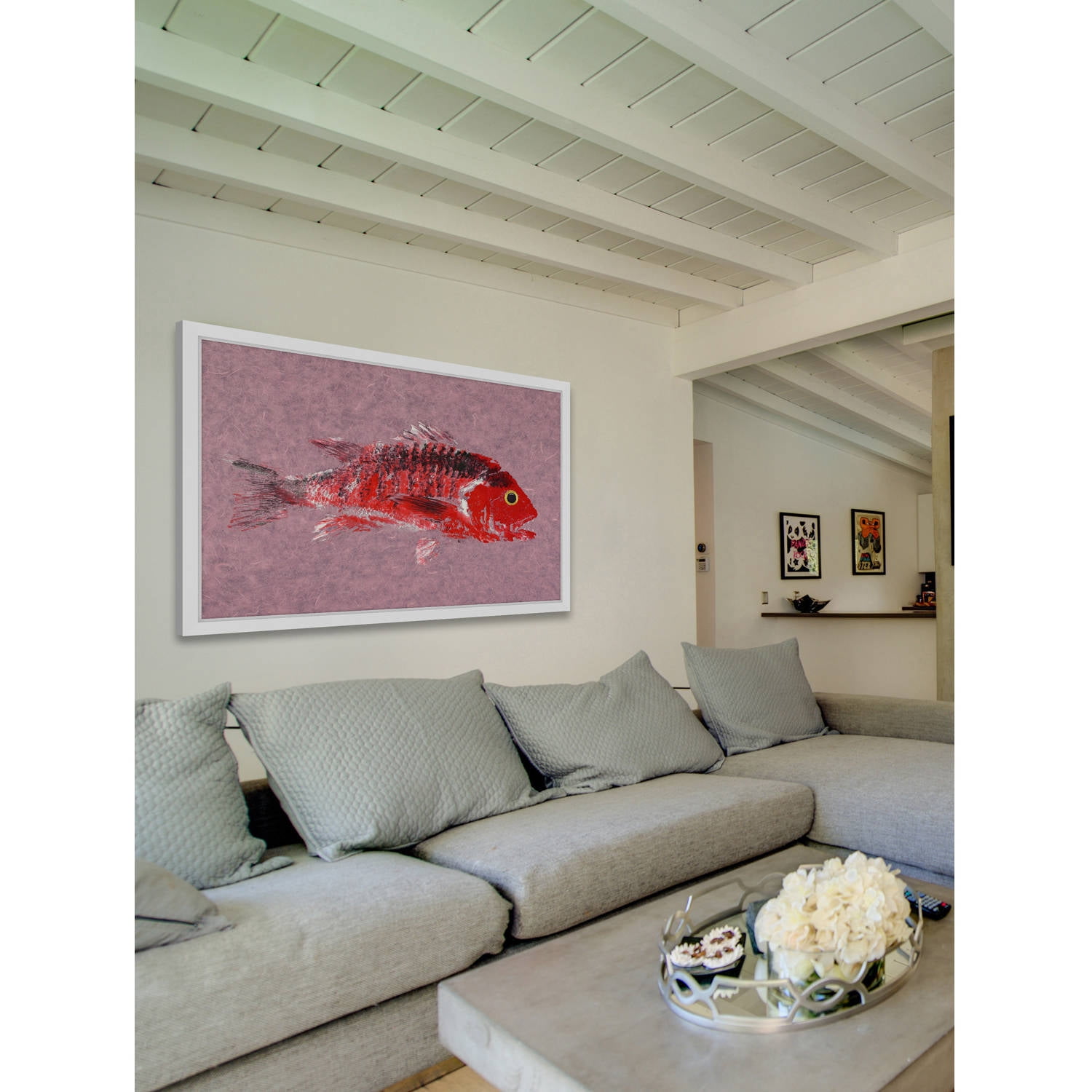 Marmont Hill "Snapper" by Warren Sellers Framed Painting Print