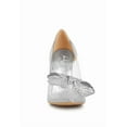 thumbnail image 5 of Erika Rhinestones Embellished Clear Pump Shoes, 5 of 10