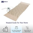 thumbnail image 2 of Medacure Alternating Pressure Mattress Pad with Pump 79 x 35 - Hospital Bed Bubble Top Overlay, 2 of 7