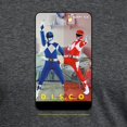 thumbnail image 3 of CafePress - Power Rangers Disco Men's Deluxe T Shirt - Mens Tri-blend T-Shirt, 3 of 4
