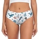 thumbnail image 1 of Fotbe Undersea Animals Calzones Estampados para Mujer – Ropa Interior de Algodón, Cómoda, Suave y Elástica-Large, 1 of 6