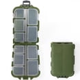 thumbnail image 1 of Storage, Double Layer Tackle TraysParts Box and Lures Container Holder Hooks Storage Case Accessory, 1 of 5