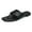 Black, variant on Clearance VerPetridure Women's Sandals Summer Casual Open Toe Flip-Toe Square Toe Flat Heel Casual Sandals