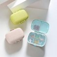 thumbnail image 5 of Pill Box, 3 Removable Compartments, Daily Pill Box, 3 Times a Day, am, noon, pm. Pill Organizer, 5 of 5