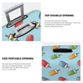 thumbnail image 5 of Balery Luggage Cover Modern Ice Cream Print Suitcase Covers for Luggage Elastic Washable Suitcase Protector Fits 18-32 Inch Luggage-X-Large, 5 of 9