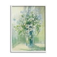 thumbnail image 4 of Stupell Industries Sunlit Bouquet of Daisies Blue Green Pastels Paintings White Framed Art Print Wall Art, 16x20, by Carol Rowan, 4 of 5