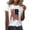 White, variant on Brnmxoke July 4th Womens Patriotic Shirt,Teen Girls 4th of July Short Sleeve T-Shirt Trendy USA Print Loose Shirt Stars and Stripes Tees