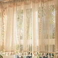 thumbnail image 4 of CIYISON Beautiful Lace Curtain Elegant Thread Weaving Transparently for Kitchens Bedroom, 4 of 11