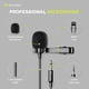 thumbnail image 2 of Micrófono Lavalier Knox Gear Condensador Omnidireccional con Clip, 2 of 5