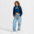 thumbnail image 3 of Women's Fanatics Navy Houston Texans Oversized Hometown Heritage Cropped Hoodie, 3 of 5