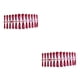 thumbnail image 4 of Seitruly 24 Uds. De uñas postizas extralargas, puntas de uñas postizas, decoración para mujeres, suministros para uñas, accesorio de manicura, impresión roja 2piezas Seitruly CBP456253, 4 of 5