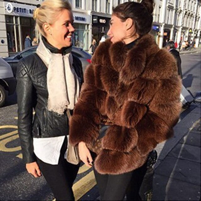 Woman Loose Corduroy Jacket New Thick Winter Lambswool Fur Coat