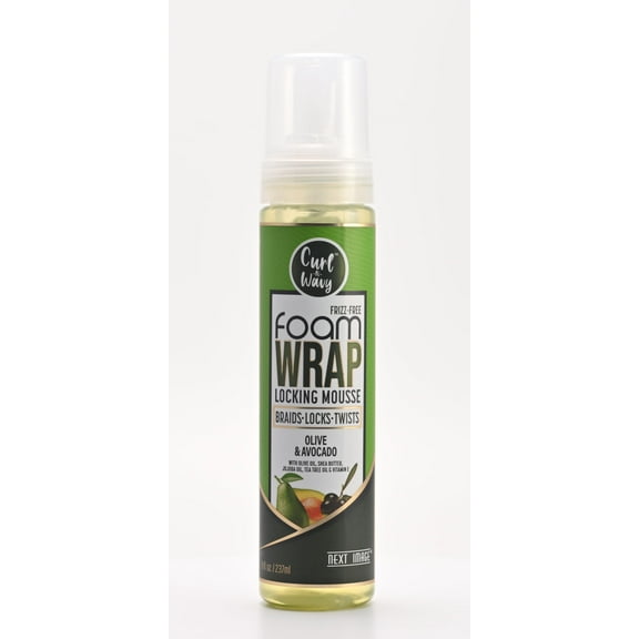 NEXT IMAGE - Foam Wrap Locking Mousse [Olive & Avocado] 8 oz