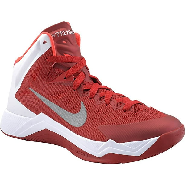 Nike - Nike Women's Hyper Quickness Mid Basketball Shoe, Gym Red/White ...