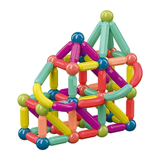 25 42pcs Magnetic Building Sticks Blocks Toys magnet Educational