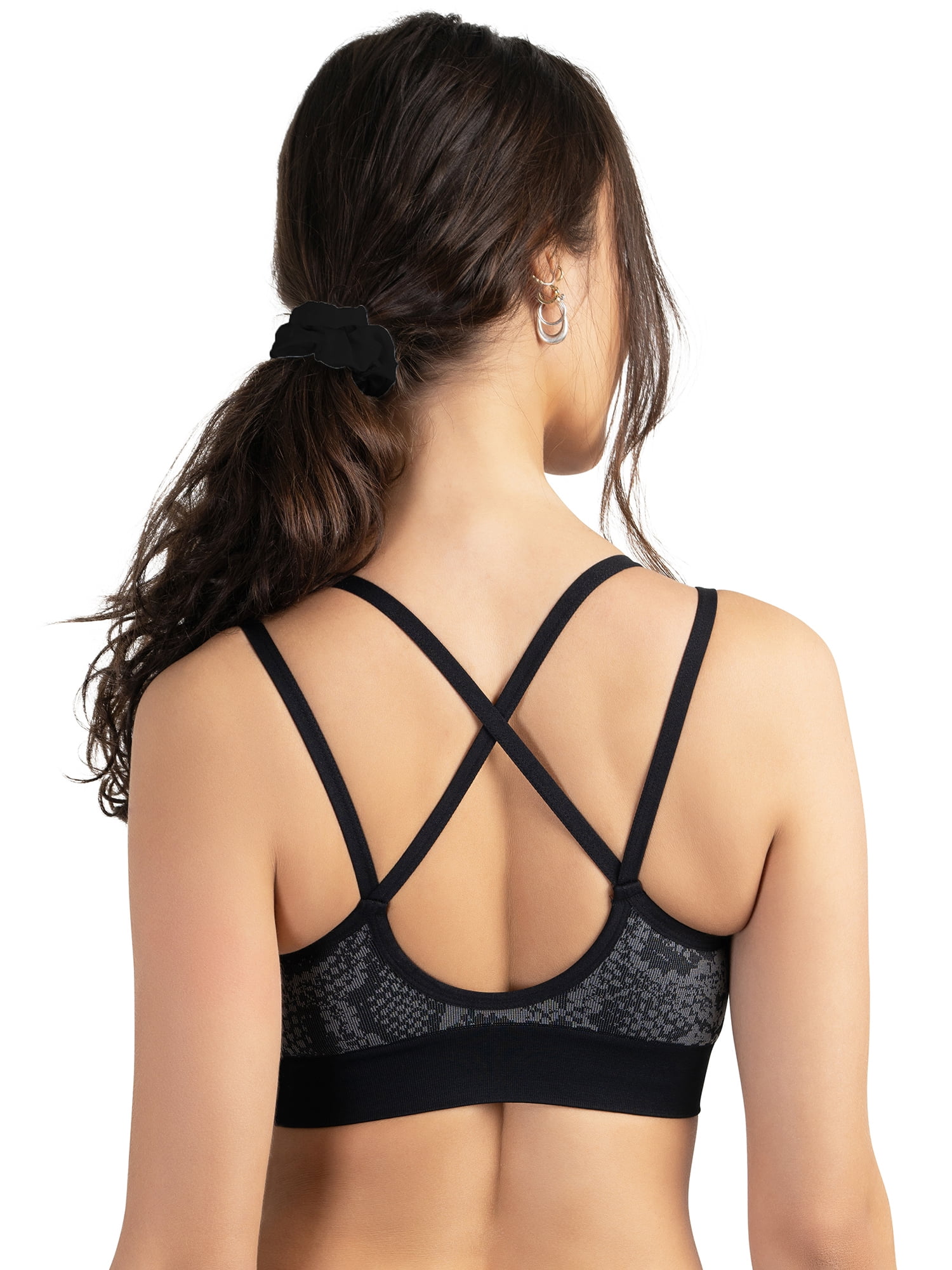 Ryka Women's Strappy Keyhole Sports Bra, 2-Pack, Sizes S-XL