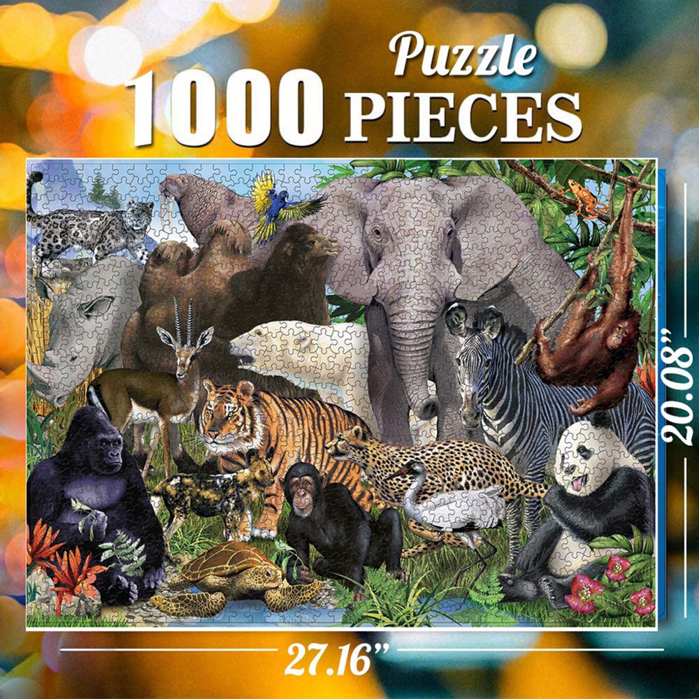 Adults Puzzles 1000 Piece Large Puzzle Game Interesting Toys
