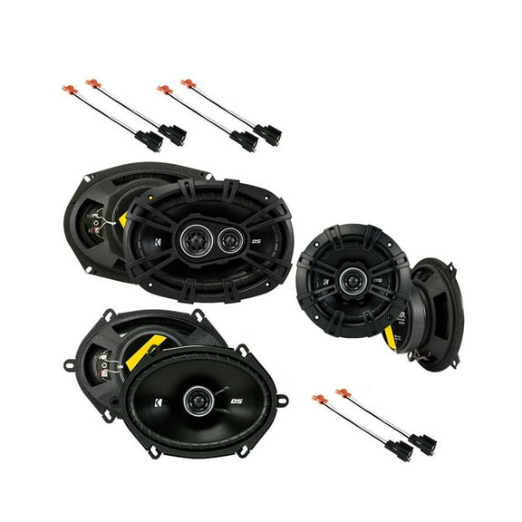 Fits Chrysler Town & Country 2002-2007 Factory Speaker Upgrade Kicker DS Package