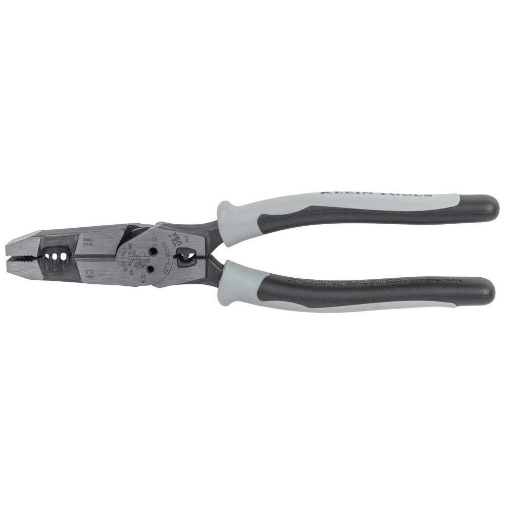 Klein Tools J2159CRTP 9 in. Multi-Purpose Hybrid Pliers with Crimper - image 3 of 8