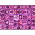thumbnail image 1 of Ahgly Company Indoor Rectangle Persian Pink Traditional Area Rugs, 2' x 5', 1 of 4