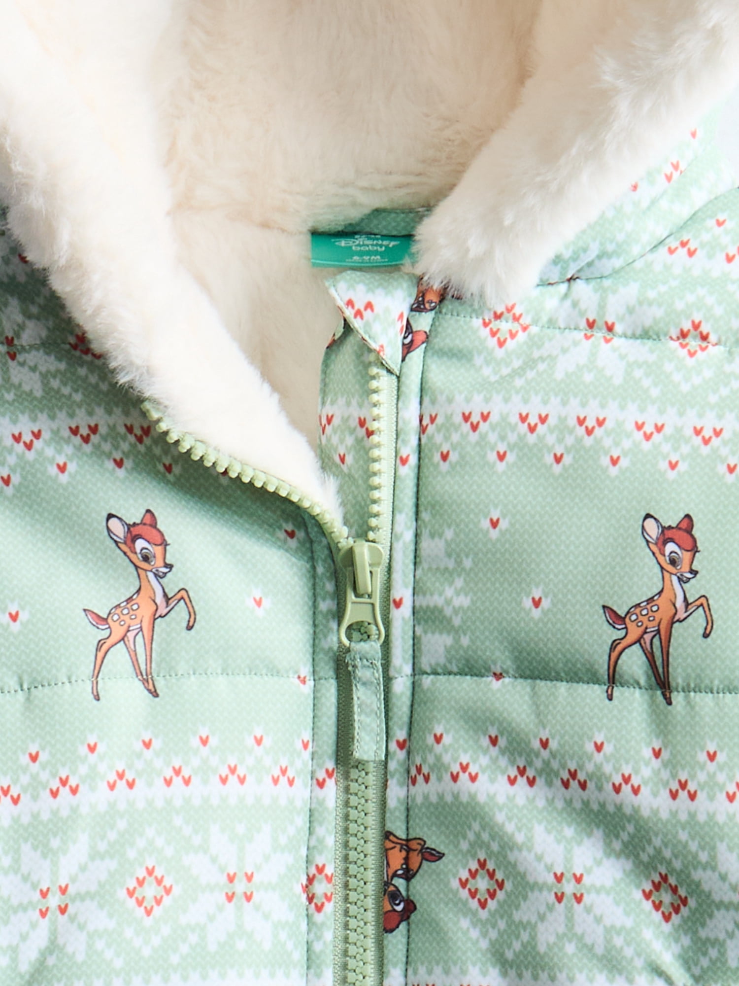 Disney Bambi Baby Boys Printed Pram with Hood, Size 0/3M-6/9M