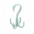 thumbnail image 1 of 4Pcs Belt Hangers For Closet Organizer,360 Degree Rotating Closet Clothes Hangers With 4 Claws,Scarf Tie Rack Hooks For Belts Handbags Hats Scarf Tie Accessories, 1 of 6